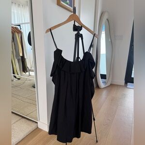 Valeria Krasavina Black Guava Mini Dress M